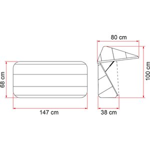 Fiamma Ultra-Box 360 L pyörätelineelle