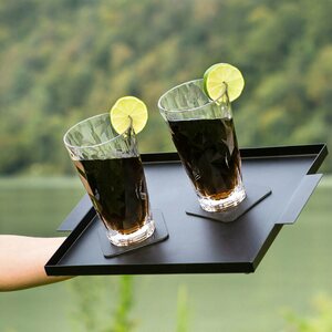 Silwy Silwy Longdrink lasi muovia 300 ml 2 kpl, harmaa, magneetilla