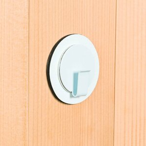 Silwy Clever magneettikoukku sis. nanogeelityynyn, valkoinen