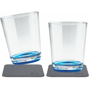 Silwy juomalasit 250 ml 2 kpl magneetilla ja lasinalusella