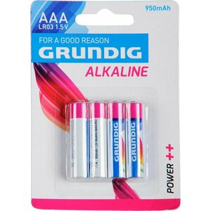 Grundig-alkaliparisto Micro AAA 1,5 V / 1200 mAh