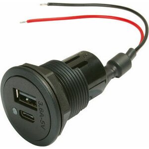 Berger Power USB-C/A Doppelsteckdose EV 12-24V
