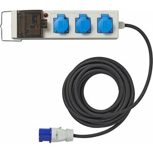 Berger Jatkojohto 3-pistorasialla 20 m, 3 x 2,5mm²