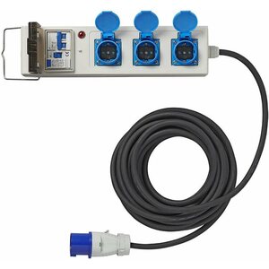 Berger Jatkojohto 3-pistorasialla 20 m, 3 x 2,5mm²