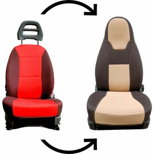 Berger Istuinsuojat Montecarlo 2 kpl Ducato, Jumper, Boxer 2006 - 2020