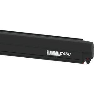 Fiamma F45 S 375 cm Kotelo musta Kangas harmaa