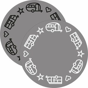 Pufz Lasinalunen 1 kpl kaksipuoleinen