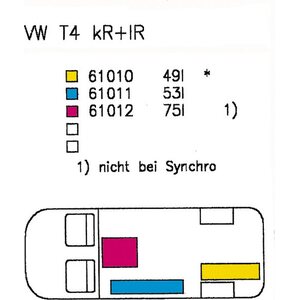 VW T4 Vesisäiliö