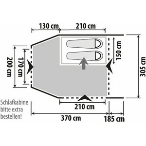 Berger Takateltta Liberta 180-205 cm korkeaan