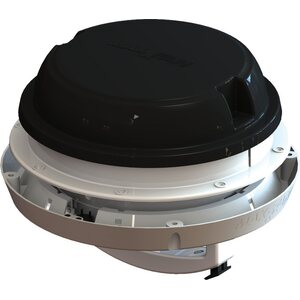 12V MaxxFan Dome Plus Katto tai seinätuuletin, musta