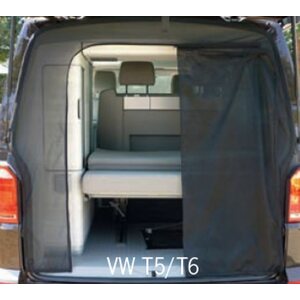 Pimennysverho / Hyttysverho VW T5 T6, takaluukkuun