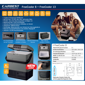 Carbest FreeCooler 8 L