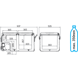 Carbest DualCooler 72 L