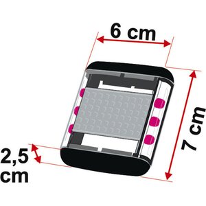 Myrskypannan varoitus LED- valo aurinkokennolla