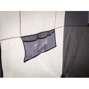 Suihkuteltta Campalto, vaaleanharmaa/antrasiitti 150 x 150 cm K210cm