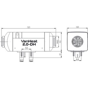 Carbest Van Heat Diesellämmitin 2 kW