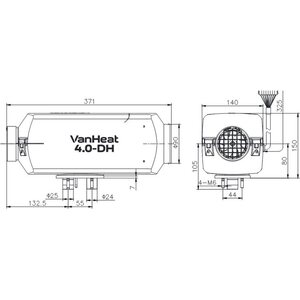 Carbest VanHeat Diesellämmitin 4 kW