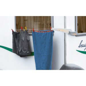 Berger Caravan pyykkinaruteline pystyasennossa 20 m