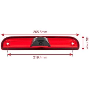 Peruutuskamera ja lisäjarruvalo Ducato, Jumper 2006-. CW 920 Lite