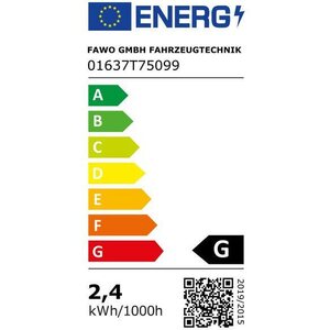 Led lukuvalo 12/24V, 1,2W