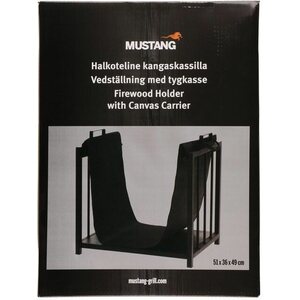 Mustang Puuteline kangaskassilla