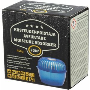 Kosteudenpoistaja n. 25 m3 huonetilaan