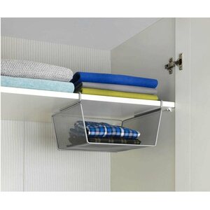 Berger Weko ripustuskori hyllyyn 28 x 15 x 27,5 cm hopea
