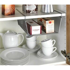 Berger Weko ripustuskori hyllyyn 28 x 15 x 27,5 cm hopea
