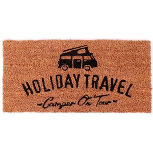 Holiday Travel kynnysmatto painatuksella 50x25 cm