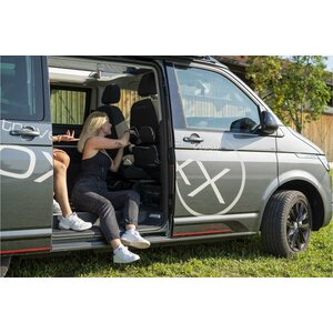 BUSBOXX säilytystaskusto VW T5 / T6:n etuistuimille