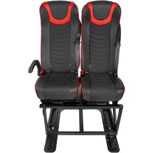 Kaksoisistuinpenkki Isofix-järjestelmällä ajoneuvoihin