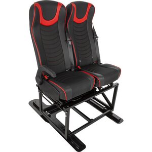 Kaksoisistuinpenkki Isofix-järjestelmällä ajoneuvoihin