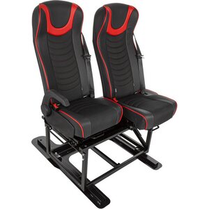 Kaksoisistuinpenkki Isofix-järjestelmällä ajoneuvoihin