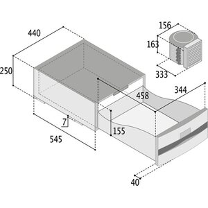 VITRIFRIGO D30A, 30 L