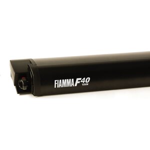 Fiamma (R) Kattomarkiisi F40van 270cm, kangas harmaa, kotelo musta