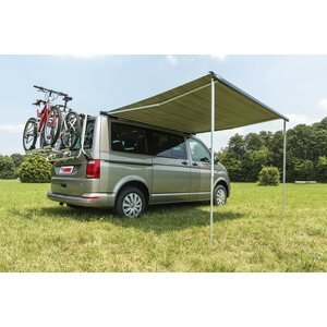 Fiamma (R) Kattomarkiisi F40van 270cm, kangas harmaa, kotelo musta