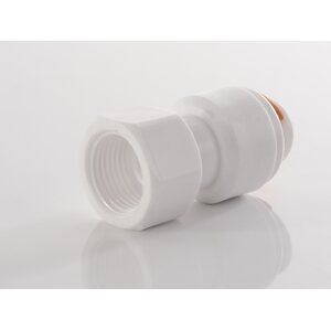 Carbest Suoraliitin 12 mm putkelle 1 kpl, 3/8 tuuman sisäkierre