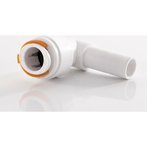 Carbest Kulmaliitin 12mm putkiliitännällä, 1 kpl