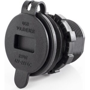 LED-volttimittari integroidulla USB-latauspistokkeella 12V / 24V