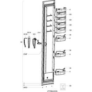 Dometic Parts Oven kahvan suoja, RML 8230 Slim Tower, Hobby