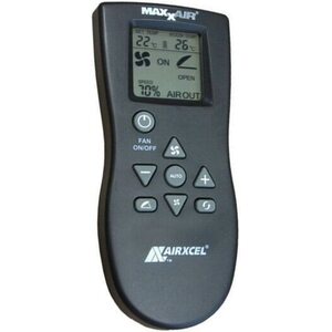 Airxcel MaxxFan Deluxe kattoluukku, musta