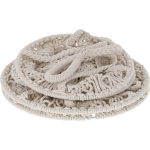 Camplife macrame ripustettava säilytyskori