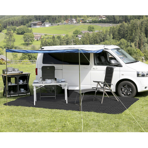 Brunner Balmat telttamatto 250 x 600 musta / valkoinen