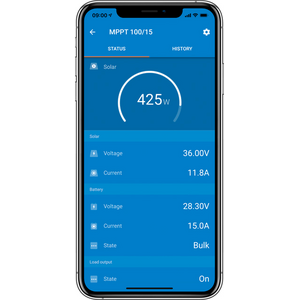 Victron Energy Bluetooth SmartSolar MPPT 75/15 lataussäädin