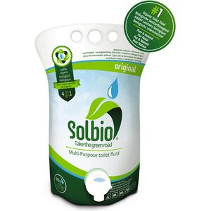 Solbio 4 in 1 monikäyttöinen wc-neste 1,6 L
