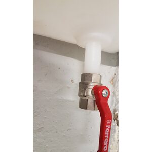 Kuulahana 3/4" sisäkierteellä säiliöön 61199
