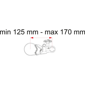 Fiamma kiinnitysvarsi Bike Block Pro S 1. pyörälle