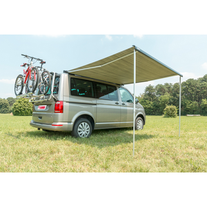 Fiamma Kattomarkiisi F40van 270cm, kangas harmaa, kotelo musta