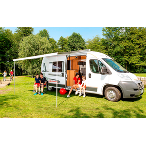 Fiamma F80 S 320 cm 250 cm, hopea / harmaa