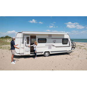 Fiamma F80 S 340 cm 250 cm, hopea / harmaa